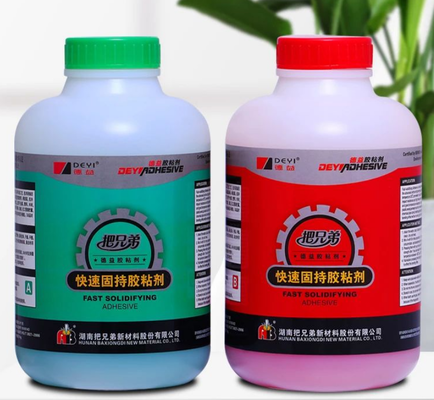Adhesivo acrílico AB de solidificación rápida. DEYI DY-J37 pegamento de alto impacto para metales, plásticos, madera, cerámica.