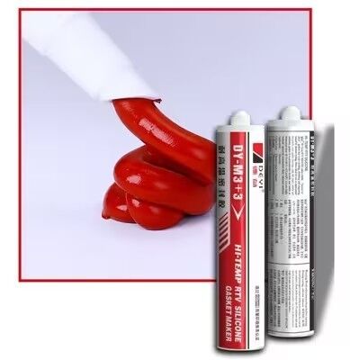 Fabricante de juntas de silicona RTV de alta temperatura: sellador adhesivo de curado instantáneo para bridas planas, válvulas y bombas