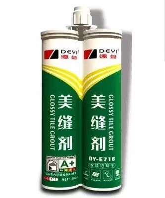 Sellador de calafateo adhesivo epoxi de color resistente a ácidos y álcalis con lechada de azulejos epoxi resistente al agua