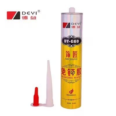 All Purpose Construction Adhesive Nail Free Glue Liquid Sealant For Photo Wall Picture Frame