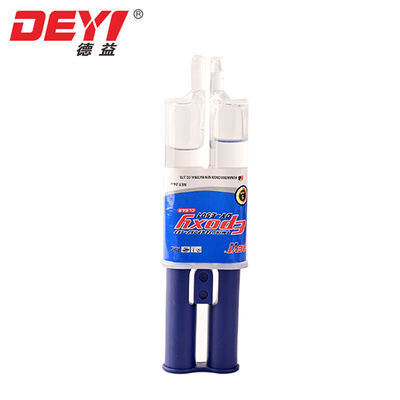 5 min Curado rápido Limpia Epoxi AB inyectable pegamento de alta resistencia adhesivo de resina impermeable para reparación de luces LED