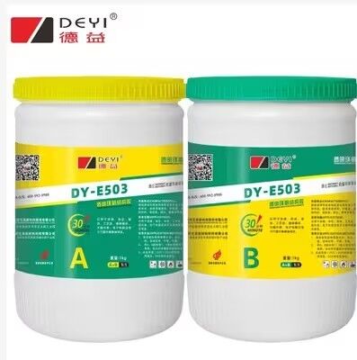 Adhesivo resistente al calor de alta resistencia de resina epoxi transparente para encapsulación de componentes de motor magnético