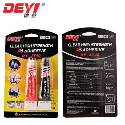 impermeable adhesivo transparente de alta resistencia adhesivo AB modificado adhesivo acrílico AB