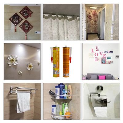 Adhesivo metálico de cocina y baño SBS para el hogar sin pegamento de uñas para una unión fuerte