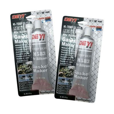 6g/Cm3 Resistencia a altas temperaturas Gris RTV Fabricante de juntas Silicona para llenar huecos
