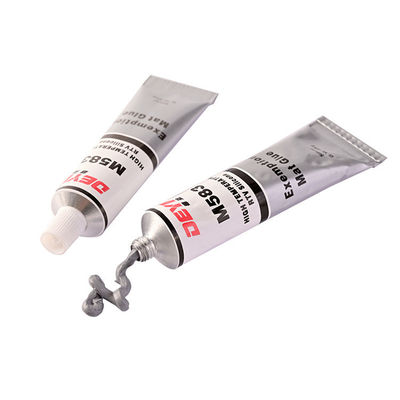 Pegamento de silicona gris de calidad profesional con bajo olor y fórmula no acética