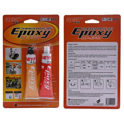 20 g de adhesivo de unión de tubos de aluminio para metal resina epoxi AB adhesivo de resina epoxi 2 partes
