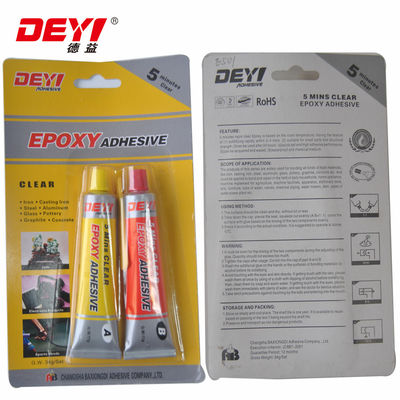 Industria Química Epoxi Adhesivo Kit de resina epoxi Tiempo de curado 5 minutos