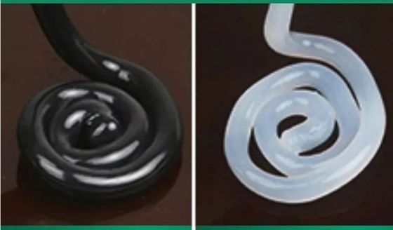 Adesivo de sellador electrónico de PVC negro y transparente de grado profesional