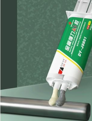 Adhesivo metálico de alta resistencia AB 100 ml para soldadura de metales Tiempo de curado completo 24 horas