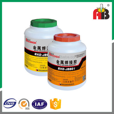 Adhesivo metálico de alta resistencia AB 100 ml para soldadura de metales Tiempo de curado completo 24 horas