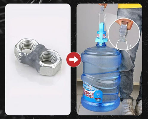 Pegamento para reparación de metales para el acero de hierro del tanque de agua del radiador de automóviles 100 g de pegamento de soldadura AB