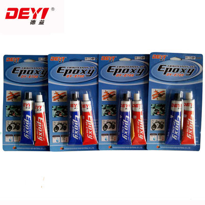 Pegamento epoxi AB de curado rápido de alta resistencia para metal, vidrio y plásticos. Impermeable, resistente a los ácidos