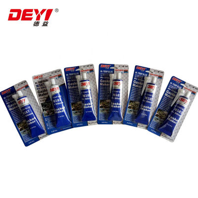 Sellador de silicona RTV gris resistente a altas temperaturas con tiempo de curado completo de 24 horas