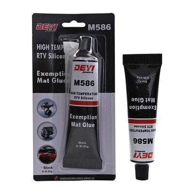 85g Black Acid Resistant Silicone Sealant Gasket Maker with 320℃ Temperature Resistance at Factory Price