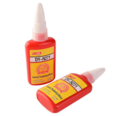 DEYI N271 Adhesivo de rosca rojo de alta resistencia, fijador anaeróbico de roscas