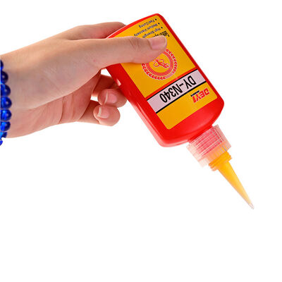 DEYI N340 Pegamento anaeróbico al por mayor para fijación de roscas, amarillo claro