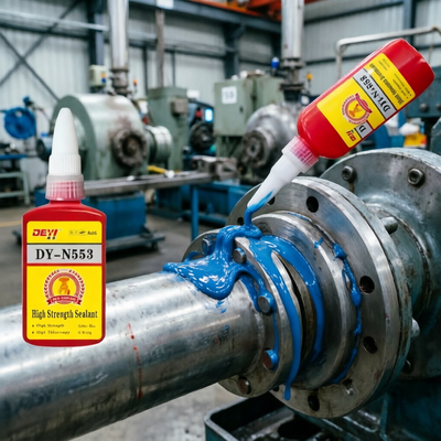 DEYI DY-N553 Adhesivo anaeróbico de grado profesional: une metal, resiste vibraciones, ideal para tuberías de suministro de agua y extinción de incendios