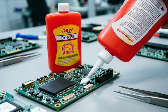 DEYI DY-N550 sellador de hilo resistente a altas temperaturas y aceite - pegamento adhesivo para reemplazo de juntas anaeróbicas