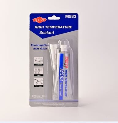 DEYI M583 Fabricante de juntas - sellador de silicona de plata RTV de alta temperatura para motores automotores e industriales