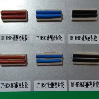 DEYI M583 Fabricante de juntas - sellador de silicona de plata RTV de alta temperatura para motores automotores e industriales