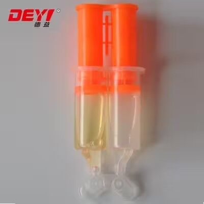 Pegamento epoxi AB de alta resistencia de 5 min ️ adhesivo multimaterial claro y de bajo olor para acero y plástico