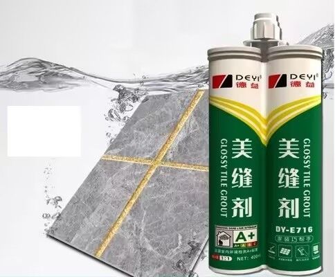 Sellador de calafateo adhesivo epoxi de color resistente a ácidos y álcalis con lechada de azulejos epoxi resistente al agua