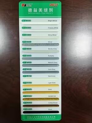 Sellador de calafateo adhesivo epoxi de color resistente a ácidos y álcalis con lechada de azulejos epoxi resistente al agua
