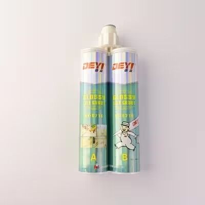 Sellador de calafateo adhesivo epoxi de color resistente a ácidos y álcalis con lechada de azulejos epoxi resistente al agua