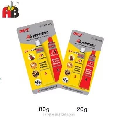 Chemical Resistant Acrylic AB Glue | Thick Liquid Structural Adhesive for Excellent Bonding