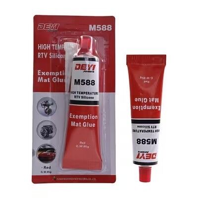 Red Neutral RTV Silicone Gasket Maker M588 Heat Resistant Sealant Adhesive For Metal Bonding
