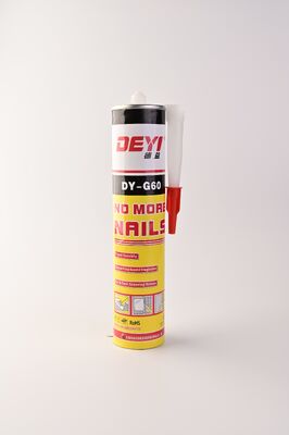 Sellador Adhesivo Blanco 320ml Pegamento de Construcción de Alta Capacidad de Carga para Paredes Interiores