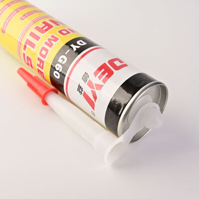 Sellador Adhesivo Blanco 320ml Pegamento de Construcción de Alta Capacidad de Carga para Paredes Interiores