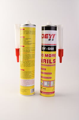 Sellador Adhesivo Blanco 320ml Pegamento de Construcción de Alta Capacidad de Carga para Paredes Interiores