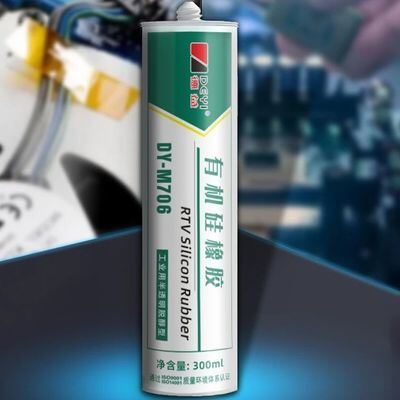 Shore A 30-5 pegamento adesivo de silicona para caucho resistente a la intemperie sellador de alta temperatura para ambientes hostiles
