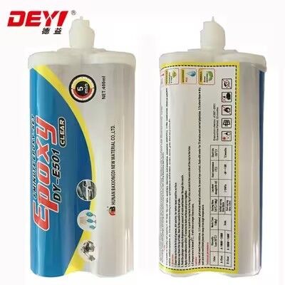 Adhesivo de resina epoxi transparente de curado rápido, pegamento impermeable de alta resistencia para carpintería y reparación de muebles, 5 minutos
