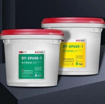 Resina epoxi de alta resistencia Adhesivo de potería eléctrica de alta resistencia dieléctrica Resistente al calor para aislamiento de voltaje medio y alto Equipo de energía industrial Encapsulación y protección