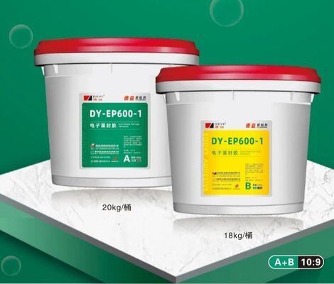 Resina epoxi de alta resistencia Adhesivo de potería eléctrica de alta resistencia dieléctrica Resistente al calor para aislamiento de voltaje medio y alto Equipo de energía industrial Encapsulación y protección