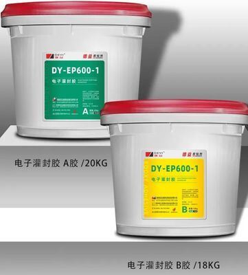 Resina epoxi de alta resistencia Adhesivo de potería eléctrica de alta resistencia dieléctrica Resistente al calor para aislamiento de voltaje medio y alto Equipo de energía industrial Encapsulación y protección