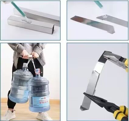 500ml Pegamento Epoxi de Dos Componentes AB Adhesivo Estructural Alta Resistencia Curado Rápido para Reparación Industrial de Metales