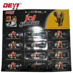 12pcs 3g Super Glue 15-20 sec curado rápido Adhesivo de alta resistencia para uso multiindustrial