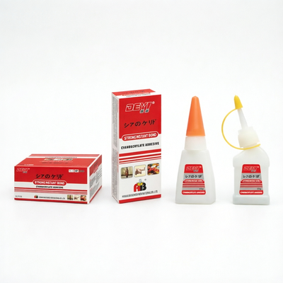 502 Super Glue Adhesivo instantáneo Botella de 15 g diseñada para una unión rápida con una fuerte adherencia y un tiempo de curado de 5 a 7 segundos