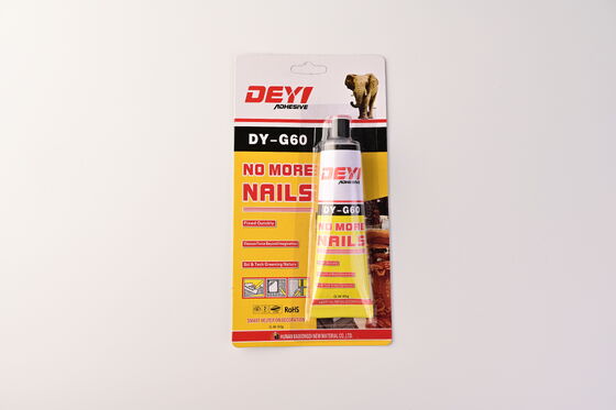 No más uñas pegamento adhesivo versátil libre de uñas compatible con una amplia gama de sustratos, incluidos metales y plásticos