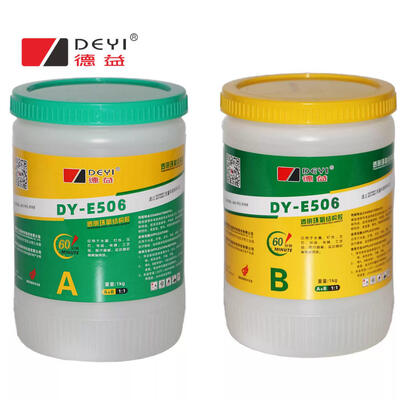 DY-E506 Resina epoxi clara con 60 minutos de curado inicial y 24 horas de curado completo para artesanías DIY